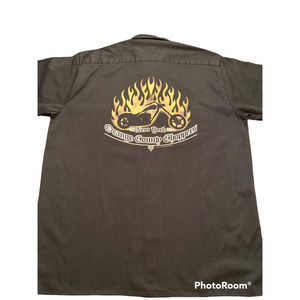 Orange County Choppers New York Button Down Shirt